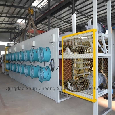 Automatic Hanging Rod Type Batch Off Cooler / Rubber Sheet Cooling Machine